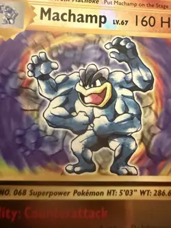 POKEMON MACHAMP 59/108 EVOLUTIONS REVERSE HOLO RARE STAGE 2 HP 160 - Image 3