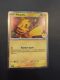 Pikachu (Pokemon Day 2026) 051/162 Cosmos Promo - Near Mint - Image 1