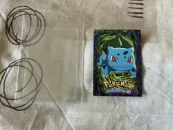 Topps Pokemon Bulbasaur #1 Blue Label First Movie #E1 of 12 NM - Image 3