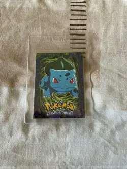 Topps Pokemon Bulbasaur #1 Blue Label First Movie #E1 of 12 NM - Image 5