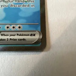 Pokemon Blastoise ex 184/165 Scarlet & Violet 151 Ultra Rare Full Art Holo EN - Image 4