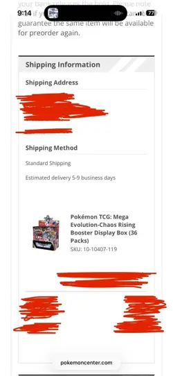 Pokemon Choas Rising Booster Box (PRE-ORDER) - Image 4