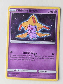 Pokemon TCG Shining Jirachi 42/73 Shiny Holo Rare - Image 1