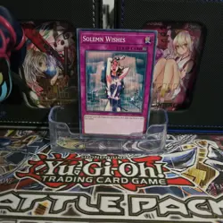 PSV-EN055 Solemn Wishes Common Yugioh - Image 1