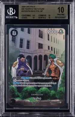2024 ONE PIECE 500 YEARS IN THE FUTURE FOIL SP #OP03078 ISSHO BGS 10 - Image 1