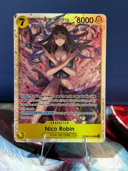 Nico Robin EB03-055 One Piece Card Game Heroines Edition SR English - Image 1