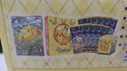 Pikachu Pokemon Korean Gift Box Present Including Packs, Binder And Promo Card - Image 5