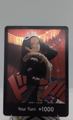 DON!! Card (Boa Hancock) Extra Booster: One Piece Heroines Edition foil - Image 1