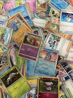 Pokemon TCG Bulk Lot 2 Tins Full of Cards 4lb Collection Incl. Holo - Image 5