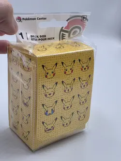 Pikachu Face Emoji Moods Pokemon Center Cards Deck Box NEW Sealed Boxes 2025 - Image 1