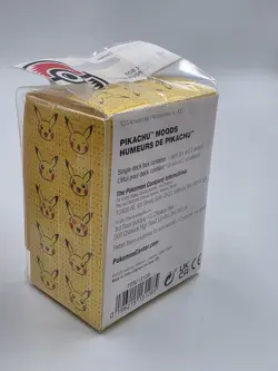Pikachu Face Emoji Moods Pokemon Center Cards Deck Box NEW Sealed Boxes 2025 - Image 3