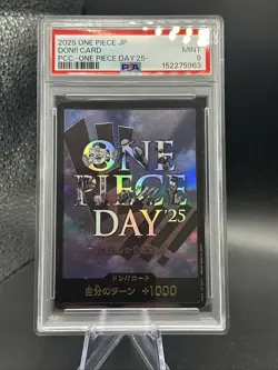 2025 ONE PIECE JPN PREM CARD COLLECTION -ONE PIECE DAY'25- DON!! CARD PSA 9 - Image 1