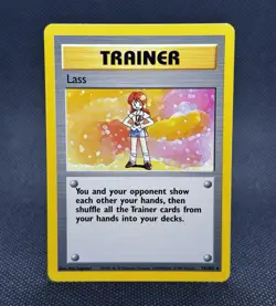 Pokemon Card Lass Rare Base Set 075/102 - Image 1