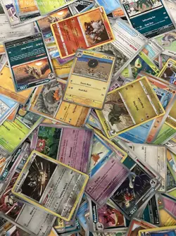 Pokemon TCG Bulk Lot 2 Tins Full of Cards 4lb Collection Incl. Holo - Image 3