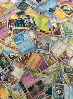 Pokemon TCG Bulk Lot 2 Tins Full of Cards 4lb Collection Incl. Holo - Image 5