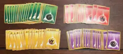 Pokemon TCG 1996 - Japanese ENERGY LOT of 98 Cards from Base Set - MP - Image 1
