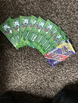 Pokemon LOT OF 10 BOOSTER PACKS SEALED Prize Pack Series 8/6 TCG- STAMPED CARDS - Image 1