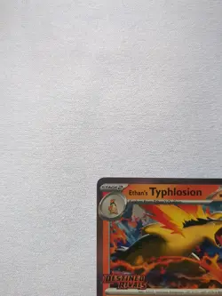 Ethans Typhlosion 034/182 Destined Rivals Pokemon Card Game - Image 2