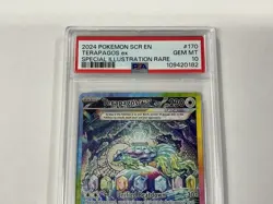 Terapagos Ex 170/142 Stellar Crown SIR Pokemon Card PSA 10 GEM MINT - Image 4