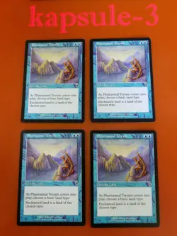 4x Phantasmal Terrain | Invasion | MTG Magic Cards - Image 1