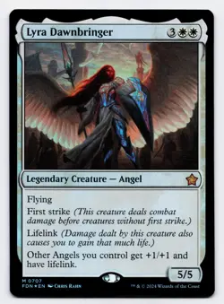 Lyra Dawnbringer [0707] FDN Mythic Foil [MTG Card English] - Image 1