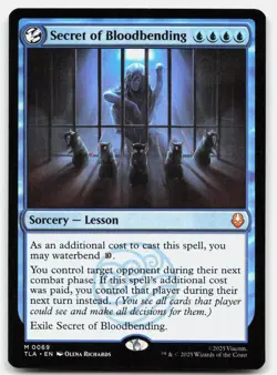 Secret of Bloodbending #69 (NM) Avatar: The Last Airbender TLA Magic MTG - Image 1