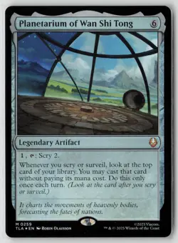 Planetarium of Wan Shi Tong #259 (Foil) NM Avatar: The Last Airbender Magic MTG - Image 1
