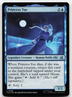 Princess Yue #95 (Foil) NM Avatar: The Last Airbender: Eternal-Legal Magic MTG - Image 1