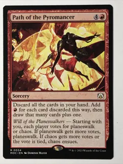 MTG Path of the Pyromancer MOC 34 Commander: March of the Machine - Image 1