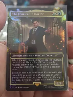 MTG, Secret Lair, The Fourteenth Doctor, FOIL, NM - Image 1