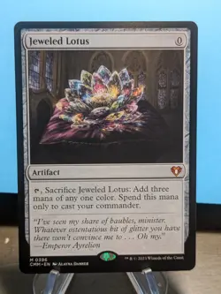 MTG Jeweled Lotus, NM-Mint, English Commander Masters - Image 1