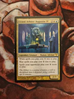 Grand Arbiter Augustin IV Dissension DIS MTG Magic the Gathering 1st Edition - Image 1