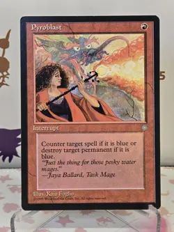 MTG - Pyroblast - Ice Age - Magic The Gathering - Image 1