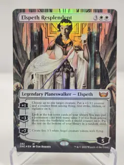 Elspeth Resplendent (Borderless) - Streets of New Capenna (SNC) *FOIL* - Image 1