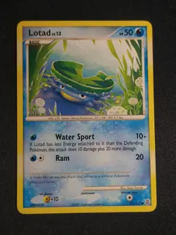 Pokemon Lotad 92/132 Common D&P Secret Wonders NM - Image 1