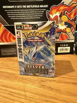 Pokemon TCG Sword and Shield Silver Tempest Build and Battle Box 820650851056 - Image 1