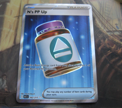 Pokemon TCG N’s PP Up 262/217 Secret Rare Full Art - Ascended Heroes NM - Image 1