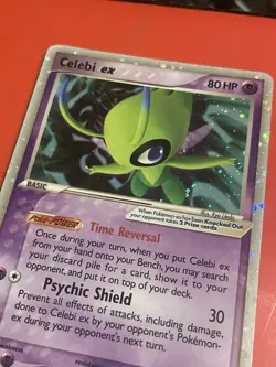 The Pokemon Company Celebi ex POP Series 2 17/17 Holo Rare EX 80 HP ENG 2005 - Image 2