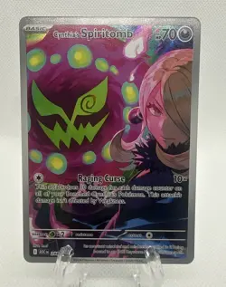 Cynthia's Spiritomb 244/217 Pokemon Me: Ascended Heroes Illustration Rare Holo - Image 1