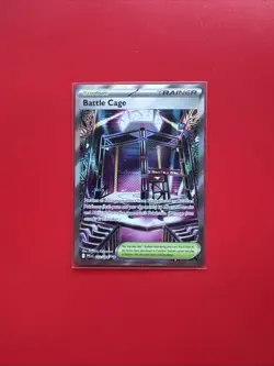 Pokemon TCG Holo Ultra Rare Full Art Battle Cage 116/094 - Image 1