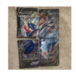 Pokemon Greninja V-Union Holo Spanish 4 Card Lot Sword & Shield Nintendo TCG - Image 1