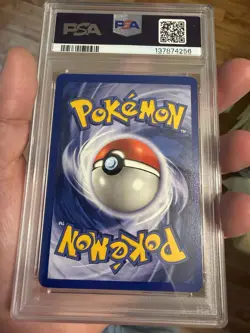Pokemon Machamp Holo PSA 7 1st Edition Shadowless 1999 Pokemon Game #8 8/102 - Image 2