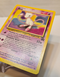 Mew 8 Wizards Black Star Promo Pokemon 1828 - Image 2
