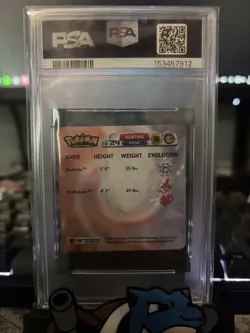 VINTAGE 2003 POKEMON Advanced Action Flipz Meditite/Medicham- PSA 9 - Image 2