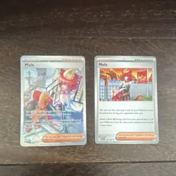 Pokemon TCG Mela Supporter Cards (2) Silver Tempest 254/198 & 147/198 - Image 1
