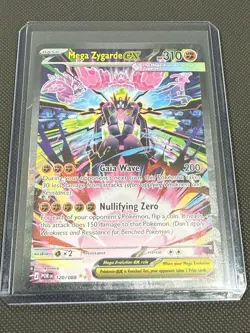 Mega Zygarde EX 120/088 Full Art Holo Rare Pokemon TCG English HP 310 - Image 1