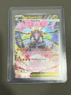 Mega Zygarde EX 120/088 Full Art Holo Rare Pokemon TCG English HP 310 - Image 2