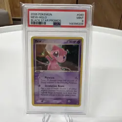 Pokemon TCG 2006 Mew Black Star Promos 040 PSA 9 HOLO *BRAND NEW CERT* - Image 1
