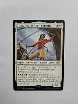 MTG - Sisay, Weatherlight Captain Modern Horizons Regular R#029 - Image 1