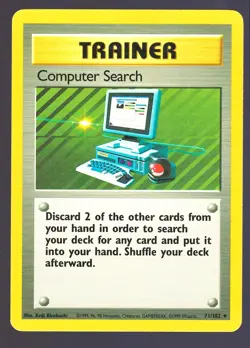 Computer Search 71/102 R Base Set Unlimited MP - Image 1